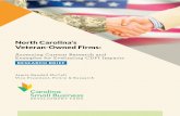 Brief: NC’s Veteran-Owned Firms - Carolina Small Businesscarolinasmallbusiness.org/.../2018/12/Veteran-Owned... · (2017, September). The financial welfare of veteran households.