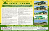 FARM RETIREMENT AUCTION · 2019-10-08 · Levendofsky Farms • James and Carol Levendofsky DIRECTIONS :On the west edge of Belleville, KS at the intersection of Hwy. 36 and Hwy.