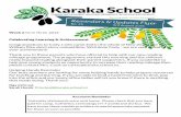 Enrolments - Karaka School · Iron Kiwiana art piece plus keep a journal of their efforts. ALL children must have an entry form (found in the Ag Day booklet emailed out last term).