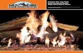 Vented Gas Log Sets - White Mountain Hearthwhitemountainhearth.com/wp-content/uploads/2019/07/00957... · 2019-07-30 · • Hand Painted for Natural Beauty – includes bark, splits,
