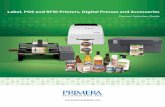 Label, POS and RFID Printers, Digital Presses and Accessories · Label Applicators, Dispensers and Rewinders DX850 Label Dispenser automatically peels and presents self-adhesive labels