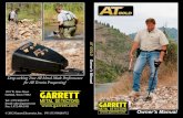 AT GOLD - GarrettAT Gold™ 1 THANK YOU FOR CHOOSING GARRETT METAL DETECTORS! Congratulations on the purchase of your new Garrett AT Gol™d metal detector. It was designed to find