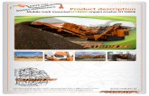 Mobile track mounted HYBRID impact crusher …...The mobile crushing plants of Rockster guarantee profitable recycling of asphalt, concrete and demo-lition debris as well as processing