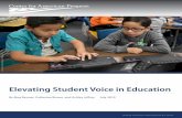 Elevating Student Voice in Education · GETTY IMAGES/MEDIANEWS GROUP/BOULDER DAILY CAMERA . Elevating Student Voice in Education By Meg Benner, Catherine Brown, and Ashley Jeffrey