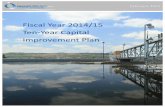 Fiscal Year 2014/15 Ten Year Capital Improvement PlanManagement Plan, Recycled Water Program Strategy, Recharge Master Plan, Water Use Eficiency Business Plan, 2015 Urban Water Management