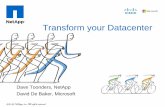 Transform your Datacenter - download.microsoft.comdownload.microsoft.com/.../Transform-your-Datacenter-Toronto.pdf · –Shared IT infrastructure solution for enterprises and service