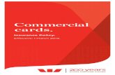 Commercial cards. - Personal, Business and Corporate Banking · professional advisers, your agents and broker, your travel group leader if you travel in a group, your employer if
