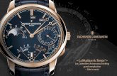 « La Musique du Temps - Vacheron Constantin...Road Studios, points out: “The opportunity to capture the sonic identity of these incredible timepieces is a privilege. These recordings