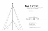EZ TowerSmall increases in average wind speeds result in dramatic increases in energy output of the wind generator. For example, an increase in wind speed of 10% (9 mph - 10 mph; 4