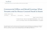 Commercial Office and Retail Leasing: What Tenants and In ...media.straffordpub.com/products/commercial-office... · 6/23/2020  · If you have not printed the conference materials