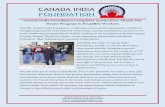 Canada India Foundation Completes 15,000 Free ‘Thank You ... · From hospitals, the Thank You Meals program was expanded to include police, rehab centres and senior care homes.