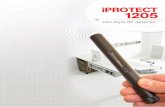 iPROTECT 1205 - Amazon Web Services · phone set. Place the iProtect 1205's antenna near the set and lift the receiver. Watch for an increase of the RF level. If you are tes-ting
