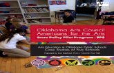 Oklahoma Arts Council Americans for the Arts · 2018-08-16 · for arts education: 1) ... meant to provide a roadmap to schools, districts, and education decision-makers across the