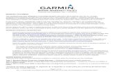 MARINE WARRANTY POLICY - Garmin€¦ · marine warranty policy americas and caribbean rev. l (02/2020) warranty statement . the warranties and remedies contained herein are exclusive