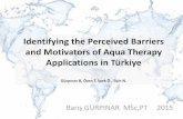 Identifying the Perceived Barriers and Motivators of Aqua ... · Human Force 9.650 Physiotherapits 2.400 new comers 17.04.2015 Gürpınar B; AquaLeuven 2015 3