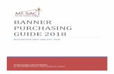 BANNER PURCHASING GUIDE 2018 - Mt. San Antonio College · 2019-09-11 · CUSTOMIZING MY BANNER If you use certain Banner forms frequently, you can access them quickly by setting up