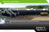 Tipton Series - Water Tech Limited - Home · RWL Water provides complete treatment solutions for municipal, commercial, and industrial wastewaters. Tipton Series Packaged Wastewater