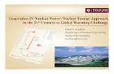 Gen IV Nuclear Power - Nucl Energy in 21st Century to ... · Energy Supply and Demand • Energy consumption today • Energy needs through the 21st century • Energy sources and
