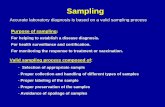 Sampling - aun.edu.eg · Sampling Accurate laboratory diagnosis is based on a valid sampling process Valid sampling process composed of:-Selection of appropriate sample-Proper collection