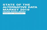 STATE OF THE ALTERNATIVE DATA MARKET 2019€¦ · In alt-data sales, greatest pain points are lack of data-testing resources and locating a decisionmaker WHAT ARE THE GREATEST PAIN