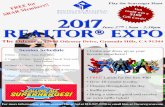 2017 - SRARblast.srar.com/files/pdf/1496183372_RealtorExpoFlyerwithclasses.pdf2017 REALTOR® Expo The Odyssey: 15600 Odyssey Drive, Granada Hills, CA 91344 SRAR Members!! • Come