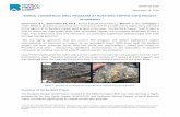 BOREAL COMMENCES DRILL PROGRAM AT …2018/09/26  · drill tested to date. The best historical drill intercept consists of 7 metres @ 3.6% copper1, and was obtained from the Cedarsgruve