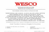 ADMINISTRATOR WESCO UTILITY...Package wise (Section) EMD in shape of account payee demand draft / Bank Guarantee in favour of The Administrator, WESCO Utility payable at Burla / Sambalpur.
