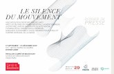 Le siLence du mouvement - Site officiel du Pavillon Carrأ© de 2019-09-18آ  le silence du mouvement une