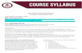 MGT 6318 Strategic Management Professor: Amy Guerber, PhD...This Syllabus is a dynamic document. Elements of the course structure (e.g., dates and topics covered, but not policies)