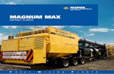 MAGNUM MAX - MARINI LATIN AMERICAmarinilatinamerica.com.br/wp-content/uploads/2019/...MAGNUM MAX asphalt plants have super mobile design that ensures easy and economical logistics