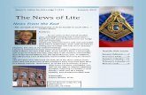 The News of Lite - James V. Callan Da-Lite Masonic Lodge #1422 · 1/9/2019  · The News of Lite James V. Callan Da-Lite Lodge # 1422 the degree of personification relates to the