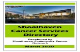 Shoalhaven Cancer Services Directory · Aboriginal Services The Shoalhaven has services which assist in cancer prevention, transport and providing assistance to Indigenous people