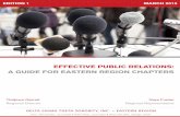 EffEctivE Public RElations: a GuidE foR EastERn REGion chaPtERsfiles.ctctcdn.com/c13a32cf301/67d0e48b-0dd0-4fe4-b50a-1f... · 2015-03-06 · eFFeCTIve pUBLI ReLaTINS: a gUIDe FOR