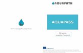My guide on water footprint€¦ · Aquapath project aims at fostering citizens’awareness (children - tomorrow’scitizens - and adults) regarding water consumption in Europe. The