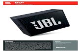 Portable Bluetooth Speaker - Official JBL Web site_Spec_Sheet_English.pdf · The all-new JBL GO+ brings JBL quality sound everywhere. Your all-in-one speaker solution, ® from smartphones