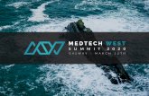 MedTech West Summit 2020 · opportunity to position their brand in front of key decision makers within the Irish medtech sector, with a range of marketing activations taking place
