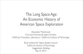 The Long Space Age: An Economic History of American Space ... Long Space Age Caltech.pdf‣ Age 16 reads War of the Worlds and Edison’s Conquest of Mars, and commits himself to spaceﬂight