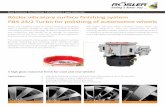 Rösler vibratory surface finishing system FBA 24/2 Turbo ... · Rösler vibratory surface finishing system FBA 24/2 Turbo for polishing of automotive wheels A high gloss industrial