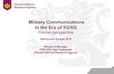 Military Communications in the Era of 5G/6G · Bold Quest 19.1 in Finland. . i. 4 • Bold Quest (BQ) is held for the third time outside the US. • Bold Quest 19.1 is sponsored by