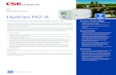 HydranM2-X-Brochure-EN-2018-03-Grid-GA-1644 R001 A4 · The Hydran M2-X is the next generation of the field-proven family of Hydran DGA monitoring solutions. It provides continuous