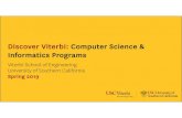 Discover Viterbi: Computer Science & Informatics Programs · Founding Members Platinum Affiliate Gold Affiliate Silver Affiliate Affiliate ... Master of Science in Public Policy Data