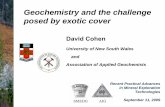 Geochemistry and the challenge posed by exotic coverCameron et al., 2004 Dispersion models – dilatancy pumping Intro Mandy SEx Conc Data Models SMEDG - AIG ‘09 Spence porphyry