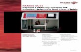 PAMAS SVSS Particle Counting System for Infusion Solutions ...donar.messe.de/...brochure-pamas-svss-english-eng... · ges, PAMAS SVSS can handle sample volumes of 100 µl to one litre.