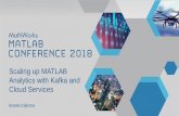 Scaling up MATLAB Analytics with Kafka and Cloud Services€¦ · Devices Continuous Data f(x) Stream Analytics Integrate with Production Systems 4. 5 Why stream processing? MATLAB