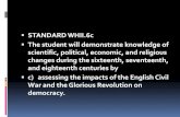 STANDARD WHII.6c The student will demonstrate knowledge of ...aec.amherst.k12.va.us/sites/default/files/6c English Civil War_0.pdf · STANDARD WHII.6c The student will demonstrate