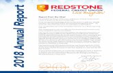 2018 Annual Report - Redstone Federal Credit Union · the credit union’s website. The condensed consolidated statements of the credit union’s financial condition and income appears