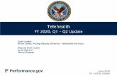Telehealth - performance.gov · Enterprise -wide APRN FPA* implementation Q4, FY 2020OnTrack Establish and implement metrics for benchmarking and evaluation Q4, FY 2020 This milestone