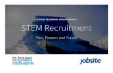 In-house Recruitment Network presents STEM Recruitment their recruitment strategy. One example of recruiter