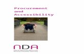 Procurement and Accessibilitynda.ie/Good-practice/Guidelines/Procurement-and... · Web viewPeople who write documents in word processing software such as Microsoft Word, Google Docs,