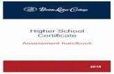 Higher School Certificate - pymblelc.nsw.edu.au...The Higher School Certificate (HSC) issued by the NSW Education Standards Authority (NESA ), reports each course’s assessment mark